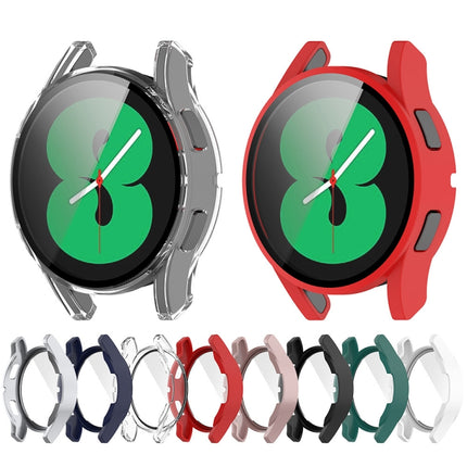 For Samsung Galaxy Watch FE 40mm PC + Tempered Glass Film Integrated Watch Protective Case - DealBuddy