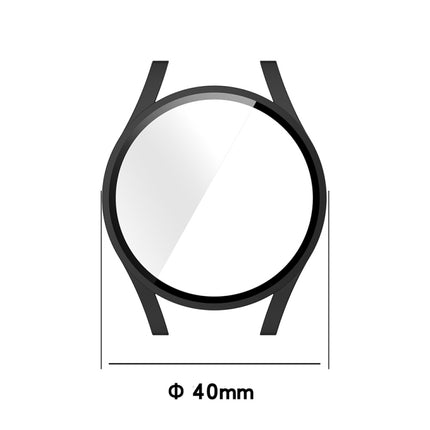 For Samsung Galaxy Watch FE 40mm PC + Tempered Glass Film Integrated Watch Protective Case - DealBuddy