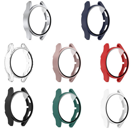 For Samsung Galaxy Watch FE 40mm PC + Tempered Glass Film Integrated Watch Protective Case - DealBuddy