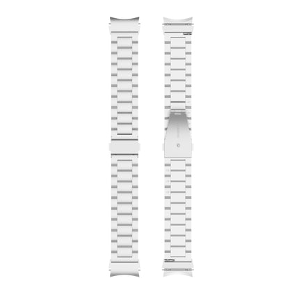 Three Bead Stainless Steel Metal Watch Strap, For Samsung Galaxy Watch Ultra 47mm / Ultra 2025, For Samsung Galaxy Watch FE 40mm, For Samsung Galaxy Watch 7 40 / 44mm - DealBuddy
