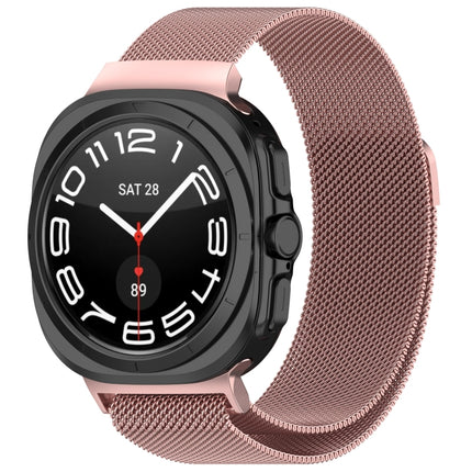 For Samsung Galaxy Watch Ultra 47mm Milan Magnetic Metal Steel Watch Band