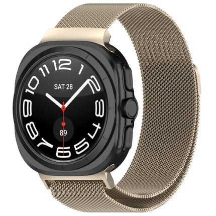 For Samsung Galaxy Watch Ultra 47mm Milan Magnetic Metal Steel Watch Band