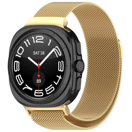 For Samsung Galaxy Watch Ultra 47mm Milan Magnetic Metal Steel Watch Band