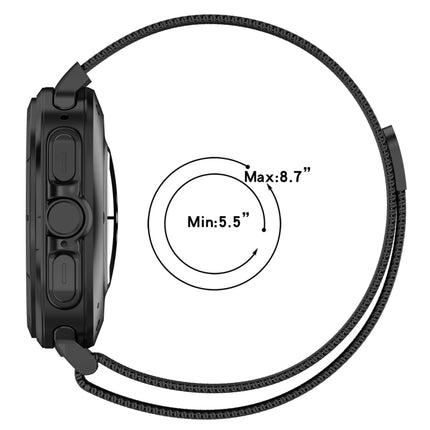 For Samsung Galaxy Watch Ultra 47mm Milan Magnetic Metal Steel Watch Band