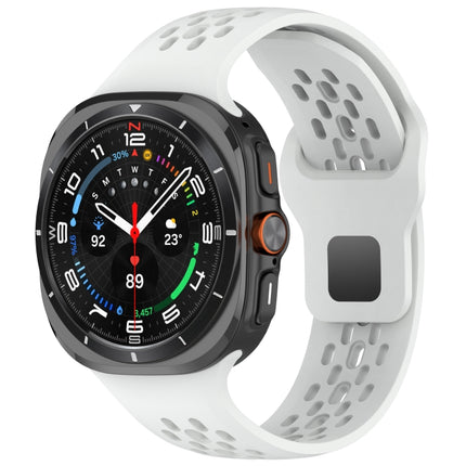 Reverse Buckle Silicone Breathable Watch Band, For Samsung Galaxy Watch Ultra 47mm / Ultra 2025 - DealBuddy