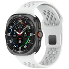 Reverse Buckle Silicone Breathable Watch Band, For Samsung Galaxy Watch Ultra 47mm / Ultra 2025 - DealBuddy