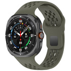 Reverse Buckle Silicone Breathable Watch Band, For Samsung Galaxy Watch Ultra 47mm / Ultra 2025 - DealBuddy