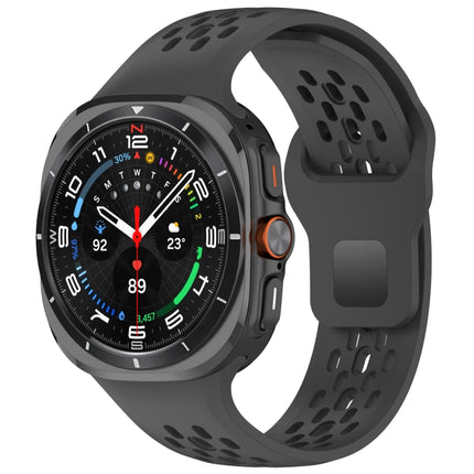 Reverse Buckle Silicone Breathable Watch Band, For Samsung Galaxy Watch Ultra 47mm / Ultra 2025 - DealBuddy