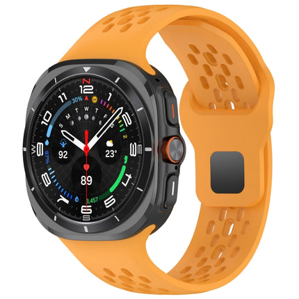 Reverse Buckle Silicone Breathable Watch Band, For Samsung Galaxy Watch Ultra 47mm / Ultra 2025 - DealBuddy