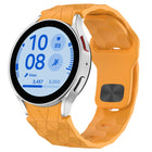 Football Texture Reverse Buckle Silicone Watch Band, For Samsung Galaxy Watch FE 40mm, For Samsung Galaxy Watch 7 44mm, For Samsung Galaxy Watch 7 40mm, For Samsung Galaxy Watch 6 Classic 47mm