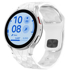 Football Texture Reverse Buckle Silicone Watch Band, For Samsung Galaxy Watch FE 40mm, For Samsung Galaxy Watch 7 44mm, For Samsung Galaxy Watch 7 40mm, For Samsung Galaxy Watch 6 Classic 47mm