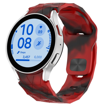 Football Texture Reverse Buckle Silicone Watch Band, For Samsung Galaxy Watch FE 40mm, For Samsung Galaxy Watch 7 44mm, For Samsung Galaxy Watch 7 40mm, For Samsung Galaxy Watch 6 Classic 47mm