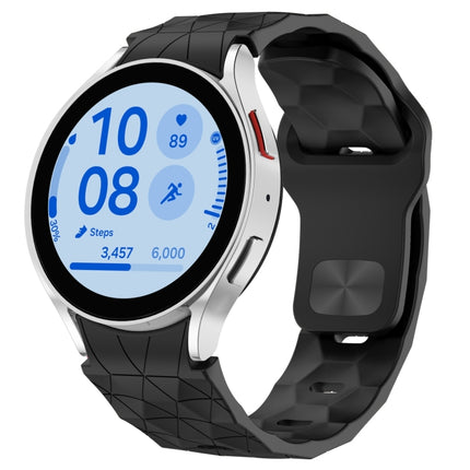 Football Texture Reverse Buckle Silicone Watch Band, For Samsung Galaxy Watch FE 40mm, For Samsung Galaxy Watch 7 44mm, For Samsung Galaxy Watch 7 40mm, For Samsung Galaxy Watch 6 Classic 47mm