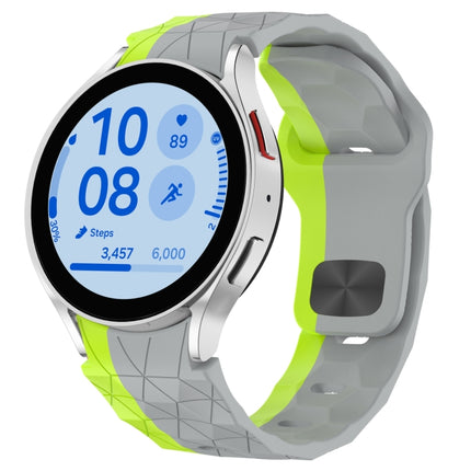 Football Texture Reverse Buckle Silicone Watch Band, For Samsung Galaxy Watch FE 40mm, For Samsung Galaxy Watch 7 44mm, For Samsung Galaxy Watch 7 40mm, For Samsung Galaxy Watch 6 Classic 47mm