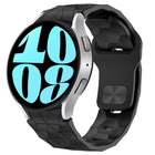 Football Texture Reverse Buckle Silicone Watch Band, For Samsung Galaxy Watch 6 44mm, For Samsung Galaxy Watch 6 40mm, For Samsung Galaxy Watch 6 Classic 43mm, For Samsung Galaxy watch 5 Pro Golf Edition