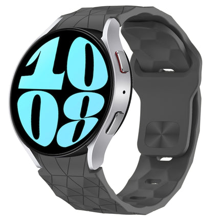 Football Texture Reverse Buckle Silicone Watch Band, For Samsung Galaxy Watch 6 44mm, For Samsung Galaxy Watch 6 40mm, For Samsung Galaxy Watch 6 Classic 43mm, For Samsung Galaxy watch 5 Pro Golf Edition