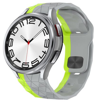 Football Texture Reverse Buckle Silicone Watch Band, For Samsung Galaxy Watch FE 40mm, For Samsung Galaxy Watch 7 44mm, For Samsung Galaxy Watch 7 40mm, For Samsung Galaxy Watch 6 Classic 47mm