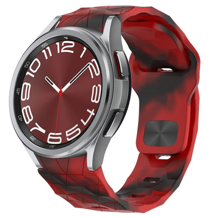 Football Texture Reverse Buckle Silicone Watch Band, For Samsung Galaxy Watch 6 44mm, For Samsung Galaxy Watch 6 40mm, For Samsung Galaxy Watch 6 Classic 43mm, For Samsung Galaxy watch 5 Pro Golf Edition