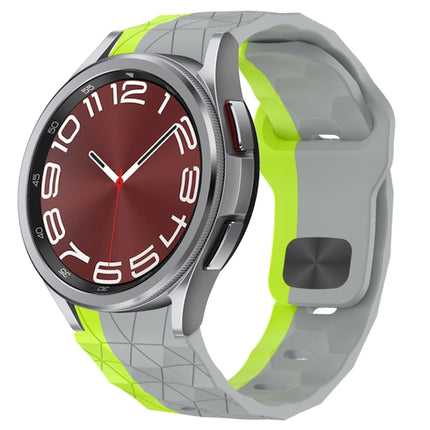 Football Texture Reverse Buckle Silicone Watch Band, For Samsung Galaxy Watch 6 44mm, For Samsung Galaxy Watch 6 40mm, For Samsung Galaxy Watch 6 Classic 43mm, For Samsung Galaxy watch 5 Pro Golf Edition