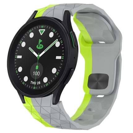 Football Texture Reverse Buckle Silicone Watch Band, For Samsung Galaxy Watch 6 44mm, For Samsung Galaxy Watch 6 40mm, For Samsung Galaxy Watch 6 Classic 43mm, For Samsung Galaxy watch 5 Pro Golf Edition