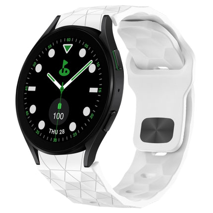Football Texture Reverse Buckle Silicone Watch Band, For Samsung Galaxy watch 5 Golf Edition, For Samsung Galaxy Watch 5  44mm, For Samsung Galaxy Watch 5 Pro  45mm, For Samsung Galaxy Watch 5  40mm
