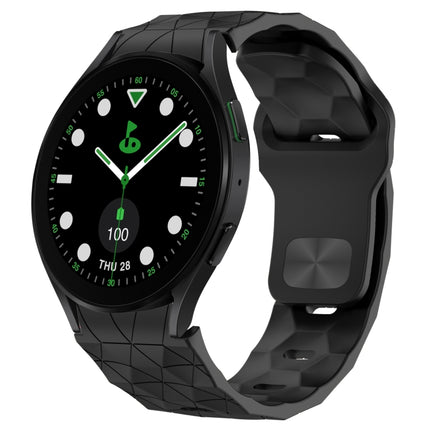 Football Texture Reverse Buckle Silicone Watch Band, For Samsung Galaxy watch 5 Golf Edition, For Samsung Galaxy Watch 5  44mm, For Samsung Galaxy Watch 5 Pro  45mm, For Samsung Galaxy Watch 5  40mm
