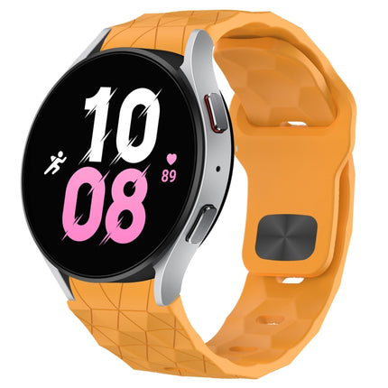 Football Texture Reverse Buckle Silicone Watch Band, For Samsung Galaxy watch 5 Golf Edition, For Samsung Galaxy Watch 5  44mm, For Samsung Galaxy Watch 5 Pro  45mm, For Samsung Galaxy Watch 5  40mm