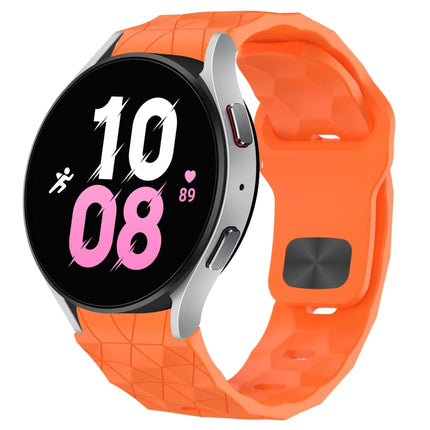 Football Texture Reverse Buckle Silicone Watch Band, For Samsung Galaxy watch 5 Golf Edition, For Samsung Galaxy Watch 5  44mm, For Samsung Galaxy Watch 5 Pro  45mm, For Samsung Galaxy Watch 5  40mm