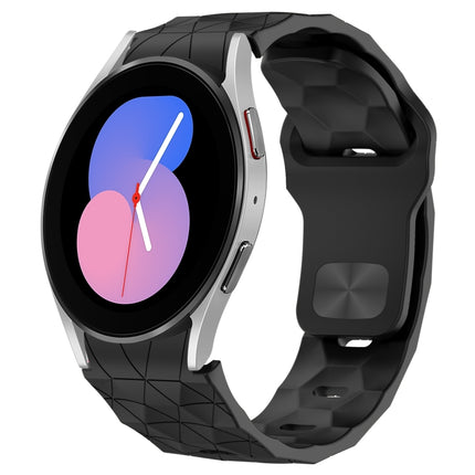 Football Texture Reverse Buckle Silicone Watch Band, For Samsung Galaxy watch 5 Golf Edition, For Samsung Galaxy Watch 5  44mm, For Samsung Galaxy Watch 5 Pro  45mm, For Samsung Galaxy Watch 5  40mm