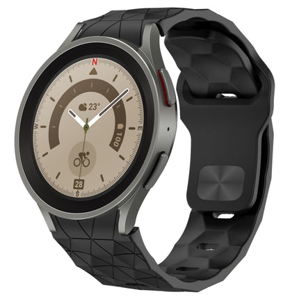 Football Texture Reverse Buckle Silicone Watch Band, For Samsung Galaxy watch 5 Golf Edition, For Samsung Galaxy Watch 5  44mm, For Samsung Galaxy Watch 5 Pro  45mm, For Samsung Galaxy Watch 5  40mm