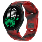 Football Texture Reverse Buckle Silicone Watch Band, For Samsung Galaxy Watch 4 44mm, For Samsung Galaxy Watch 4 40mm, For Samsung  Galaxy Watch 4 Classic 46mm, For Samsung  Galaxy Watch 4 Classic 42mm - DealBuddy