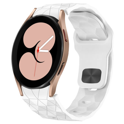 Football Texture Reverse Buckle Silicone Watch Band