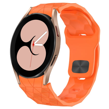 Football Texture Reverse Buckle Silicone Watch Band