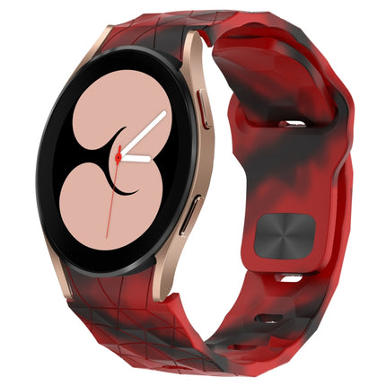 Football Texture Reverse Buckle Silicone Watch Band, For Samsung Galaxy Watch 4 44mm, For Samsung Galaxy Watch 4 40mm, For Samsung  Galaxy Watch 4 Classic 46mm, For Samsung  Galaxy Watch 4 Classic 42mm - DealBuddy