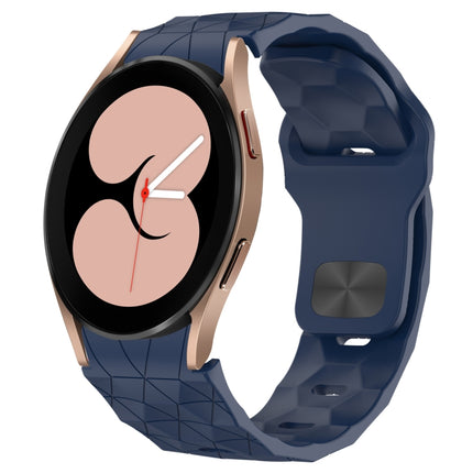 Football Texture Reverse Buckle Silicone Watch Band