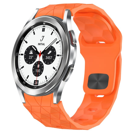 Football Texture Reverse Buckle Silicone Watch Band
