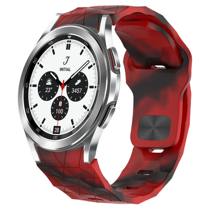 Football Texture Reverse Buckle Silicone Watch Band