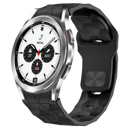 Football Texture Reverse Buckle Silicone Watch Band