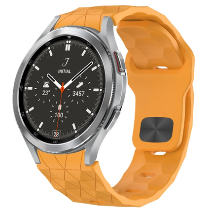 Football Texture Reverse Buckle Silicone Watch Band