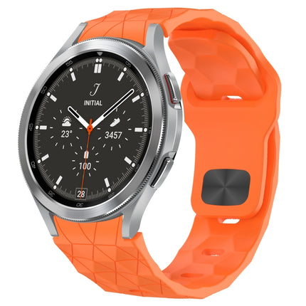 Football Texture Reverse Buckle Silicone Watch Band