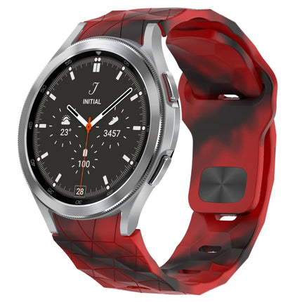 Football Texture Reverse Buckle Silicone Watch Band