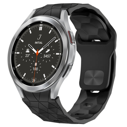 Football Texture Reverse Buckle Silicone Watch Band