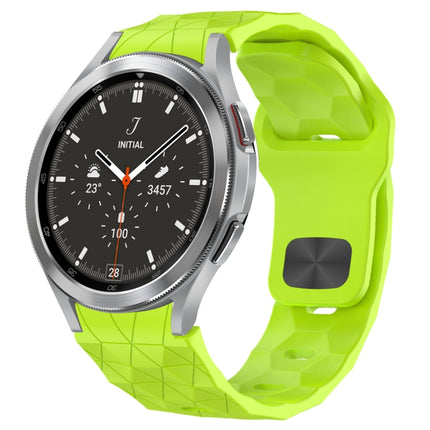Football Texture Reverse Buckle Silicone Watch Band