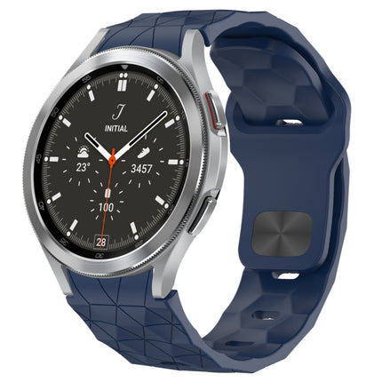 Football Texture Reverse Buckle Silicone Watch Band