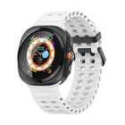 Ocean Dual Row Hole Silicone Watch Band, For Galaxy Watch Ultra2 2026 / 2025 / 1 2024