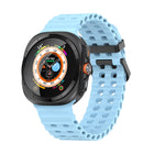Ocean Dual Row Hole Silicone Watch Band
