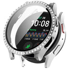 Single Row Diamond PC + Tempered Film Integrated Watch Protective Case - DealBuddy