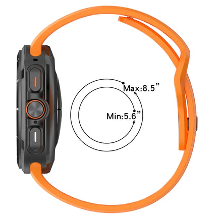 For Samsung Galaxy Watch Ultra 47mm Holes Style Square Buckle Solid Color Silicone Watch Band - DealBuddy