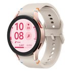Flat Sewing Design Silicone Watch Band, For Samsung Galaxy Watch FE 40mm, For Samsung Galaxy Watch 7 44mm, For Samsung Galaxy Watch 7 40mm, For Samsung Galaxy Watch 6 Classic 43 / 47mm