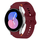 For Samsung Galaxy Watch 5 40 / 44mm / Wine Red